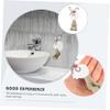 Cabilock Animal Toothbrush -Mounted Suction Cup Toothpaste Holder PVC Boys and Girls Toothbrush Mount view 2