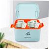 KALLORY Double-layer Portable Medical Box for Home Lightweight Emergency Medicine Organizer Capacity for First Aid and Medication Storage view 2