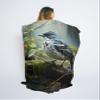 CAPITUNEISKINEPA Blackpoll Warbler Bird Blanket Gifts Blanket Travel Big Soft Blanket 60" x 80" view 4
