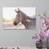 Modern Wall Decor Poster Prints Zebra Animal Wildlife Canvas Framed Wall Art Farmhouse Painting Artwork for Home Laundry Room Bedroom Bathroom Xmas Holiday Decoration 11"x17" view 4
