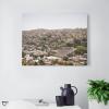 11"x14" Canvas Wall Art Amman Jordan City Urban Buildings Canvas Pictures Modern Poster Prints Framed Minimalist Artwork for Dining Room Bedroom Bathroom Home Decorations Housewarming Gift view 3