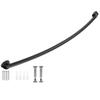 Design House Adjustable Curved Shower Rod, 44-Inch to 66-Inch, Design House Shower Curtain Rod, Expandable, Matte Black, 582817 view 1