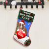 Lovely POD Personalized Boston Terrier 3 Dog Stockings Christmas, Custom Best Dog Mom Ever Christmas Stocking with Name, Christmas Stockings for Pet Lover, Funny Gifts for Dog Mom Dog Dad view 2