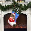 Lovely POD Personalized Boston Terrier 3 Dog Stockings Christmas, Custom Best Dog Mom Ever Christmas Stocking with Name, Christmas Stockings for Pet Lover, Funny Gifts for Dog Mom Dog Dad view 3