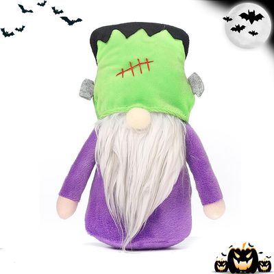 AMOH JERCY Halloween Gnomes Plush Decor, 7 pcs, Mummy, Vampire, Geek, Handmade Gnomes Ornaments with Witch Hat Halloween Table Decorations Gifts