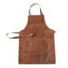RAJERIYA Premium Leather Apron for Men & Women - Cross Back Heavy Duty Work Apron with 3 or 7 Pockets - Adjustable Grill Master, BBQ, Chef & Woodworking Apron (Seven Pocket Apron) view 3