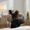 Fantasy Magic Dragon Blanket 40" x 50" Medieval Mythical Scary Animal Super Soft Bedding Fleece Throw Blanket Microfiber Flannel Blankets Couch Sofa Warm Lightweight for Boys Girls view 4