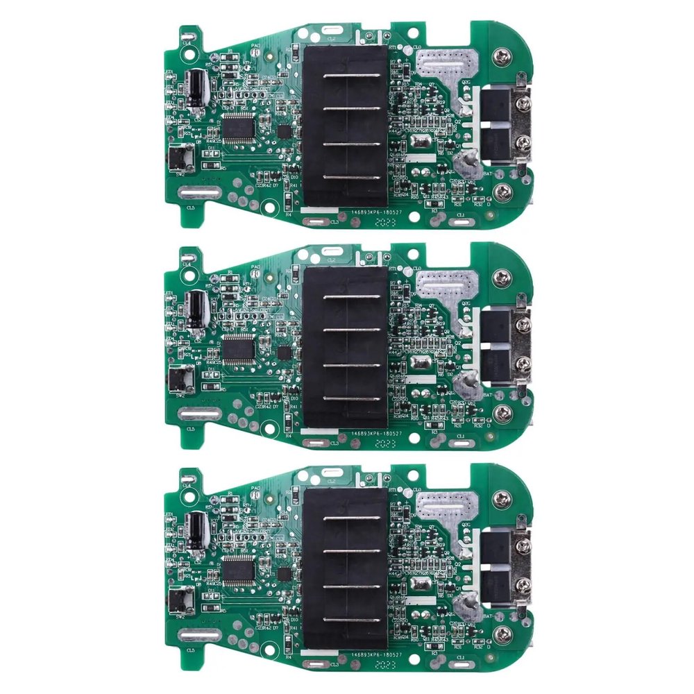 ELBFAE 3X Li-Ion Battery Charging Protection Circuit Board PCB for 18V RIDGID R840083 R840085 R840086 R840087