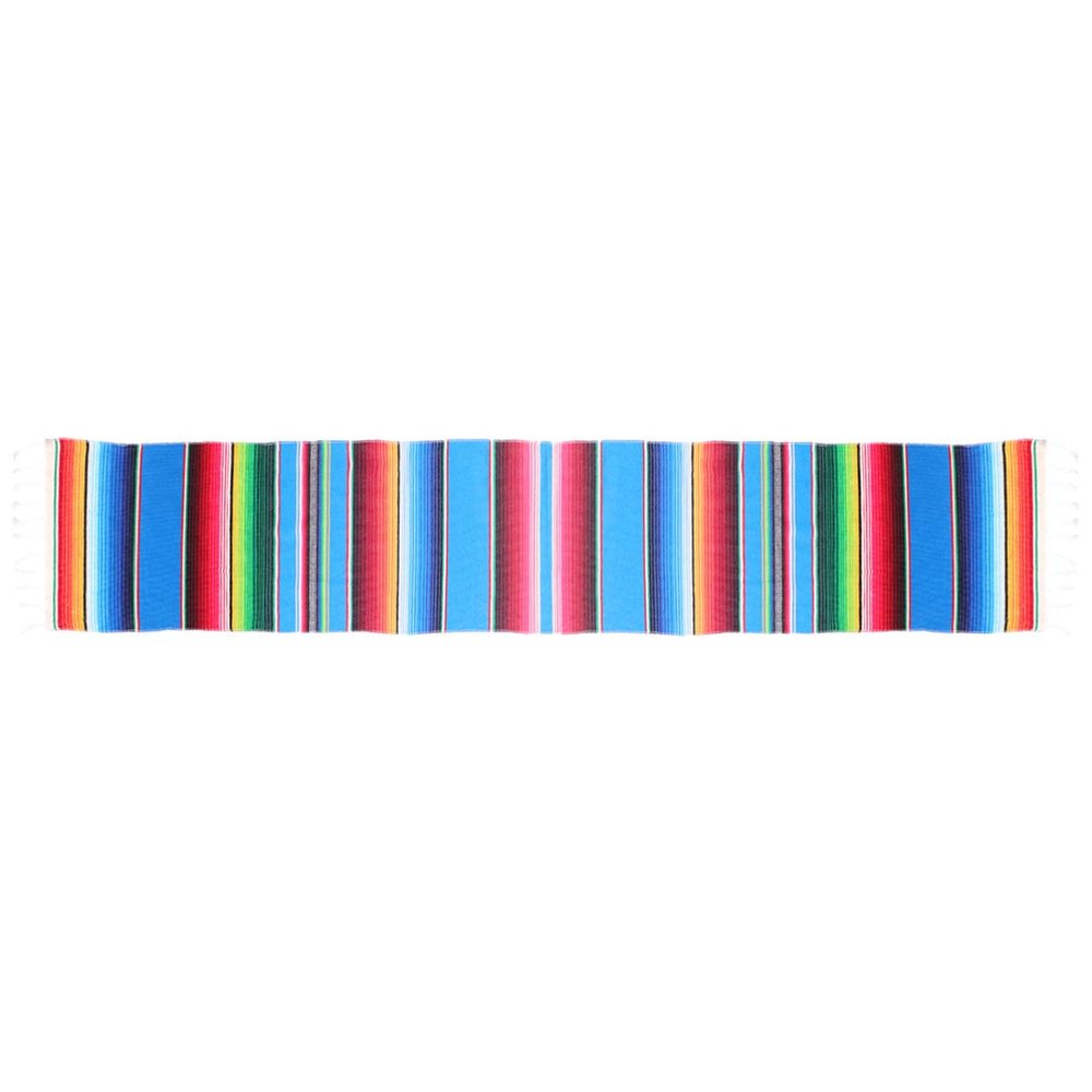 HAKIDZEL Rainbow Table Flag Lake Cotton Table Runner Decorative Picnic Mat for Dining Table Cover
