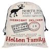 Personalized Santa Sack :Christmas Bag for Presents Oversized Santa Sack - Personalized Christmas Bag Jumbo Santa Bag for Him -Gift for Her - Newborn Gift view 2