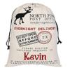 Personalized Santa Sack :Christmas Bag for Presents Oversized Santa Sack - Personalized Christmas Bag Jumbo Santa Bag for Him -Gift for Her - Newborn Gift view 4