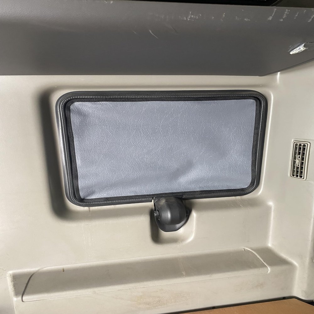 Semi Truck Window Shades fits International ProStar LT Lonestar Sleeper Window Curtains/Covers. Set of 2. International Truck Accessories