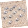 UKCOCO 12Pcs Self-adhesive Cable Management Clips Cord Organizer for Home and Office Wire Holder for Smooth Surfaces Easy to Use Tidy Up Your Space for Cars and Workstations view 2
