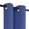 100% Blackout Grommet Panel Insulated Thermal Unlined Window Treatment Curtain Drape 35" Wide x 63" Long (1, K68 Navy Blue) view 2