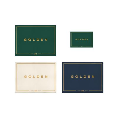 Bts Jungkook - Golden 1st Solo Album Weverse Gift Ver. (Early Bird Set [Shine+Solid+Substance+Weverse Album])