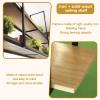 2 Layer Industrial Hanging Shelf Floating Shelves, 80cm/100cm/120cm Flower Stand for Home DecorationsKitchen Bar Storage Organizer Rack/Shelf | Metal Iron + Solid Wood Boards ( Size : 90x30x80cm ) view 4