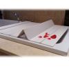 Bathtub Tray Heat-Resistant PVC Bathtub Tray Bathtub Cover, Folding Dust-Proof Insulation Cover Shutter Bath Lid, Thickened 0.6cm Multifunctional (Color : White, Size : 70x105x0.6cm) view 1