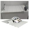 Bathtub Tray Folding PVC Bathtub Cover, Japanese-Style Dust-Proof Board Insulation Cover, 0.6cm Thickness Multifunction Bathtub Tray Bath Tub Accessories, 22 Sizes Multifunctional (Color : White, Si view 1