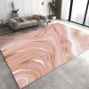 Pink White Purple Peonies Area Rug, Retro Chinese Light Luxury Pastoral Flower Style Indoor Non-Slip Kids Rugs, Machine Washable Breathable Durable Carpet for Front Entrance Floor Decor6x8ft view 1