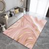Pink White Purple Peonies Area Rug, Retro Chinese Light Luxury Pastoral Flower Style Indoor Non-Slip Kids Rugs, Machine Washable Breathable Durable Carpet for Front Entrance Floor Decor6x8ft view 4