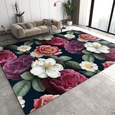 Pink Gold Striped Area Rug, Fashion Light Luxury Gradient Children's Carpet, Comfortable Soft Breathable Non-Slip Backing for Living Room Bedroom Study Boys Girls Room Decor(4x6ft