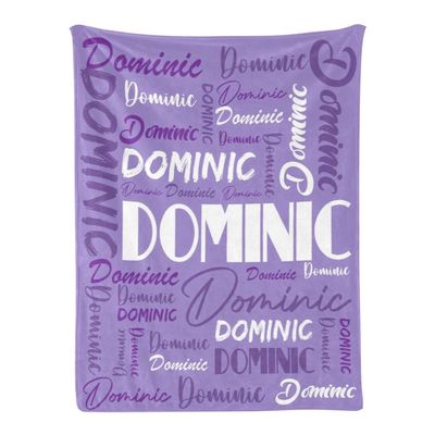 Dr.TOUGH Personalized Name Blanket Personalized Blanket for Adult Kids with Name Personalized Throw Blanket for Christmas Birthday Gifts