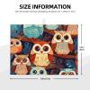 Anime Owl Dish Drying Mat for Kitchen 18x24 inch Dish Drying Mats Super Absorbent Drying Mat for Kitchen Counter Drainer Mat Non-slip Coffee Mat Easy to Clean Kitchen Drying Mat view 2