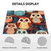 Anime Owl Dish Drying Mat for Kitchen 18x24 inch Dish Drying Mats Super Absorbent Drying Mat for Kitchen Counter Drainer Mat Non-slip Coffee Mat Easy to Clean Kitchen Drying Mat view 3