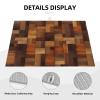 Wood Dish Drying Mat for Kitchen 18x24 inch Dish Drying Mats Super Absorbent Drying Mat for Kitchen Counter Drainer Mat Non-slip Coffee Mat Easy to Clean Kitchen Drying Mat view 3