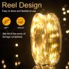 200-LED Fairy Lights with Remote & Timer, 66FT Waterproof USB Fairy String Lights, Plug in Twinkle Lights for Bedroom, Christmas Lights 8-Modes Outdoor Indoor Decor Party view 2