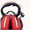 Electric Kettle Three Quarts Stainless Steel Whistling Tea Kettle Pumpkin Pot Large Capacity Hot Water Boils Quickly for Stove Top Tea Pot, Stove Teapot Stovetop Tea Kettle (Color : Brown, Size : 3l view 4