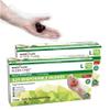 KLEEN CHEF 1050 PCS Plastic Disposable Gloves Large | Clear Disposable Gloves for Food Prep, Cooking, Cleaning, Food Handling view 1