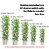 3 4 5 6 7 ft Tall Artificial Bamboo Tree 5 10 20 30 40 50 100 Pole, Courtyard Landscaping Simulation Artificial Plants Tree, Commercial Partition Privacy Fence ( Color : 20 Bamboo , Size : 2m Tall ) view 3