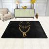 Mask Bitcoin Chain Crypto Money Coin Blockchain Area Rug Living Room Bedroom Kitchen Sofa Bedside Carpet Floor Mats 36"X24" view 1