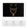 Mask Bitcoin Chain Crypto Money Coin Blockchain Area Rug Living Room Bedroom Kitchen Sofa Bedside Carpet Floor Mats 36"X24" view 2