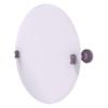 Allied Brass WS-90-LVN Frameless Round Tilt Mirror with Beveled Edge, Lavender view 1