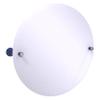 Allied Brass CC-90-MBL Carolina Crystal Collection Frameless Round Tilt Mirror with Beveled Edge, Mediterranean Blue view 1