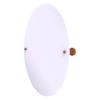 Allied Brass WP-91-ASP Frameless Oval Tilt Mirror with Beveled Edge, Autumn Sparkle view 1