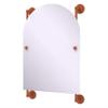 Allied Brass MC-27-94-ASP Monte Carlo Arched Top Frameless Rail Mounted Mirror, Autumn Sparkle view 1