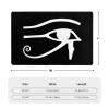 Eye of Ra Horus Egyptian God Area Rug Living Room Bedroom Kitchen Sofa Bedside Carpet Floor Mats 36"X24" view 2