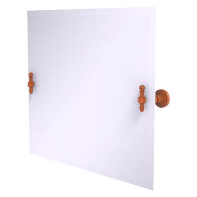 Allied Brass RD-93-ASP Frameless Landscape Rectangular Tilt Mirror with Beveled Edge, Autumn Sparkle