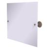 Allied Brass PMC-93-SHB Frameless Landscape Rectangular Tilt Mirror with Beveled Edge, Shaded Beige view 1