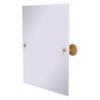 Allied Brass PQN-92-GLY Frameless Rectangular Tilt Mirror with Beveled Edge, Golden Yellow view 1