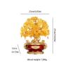 Crystal Tree Bonsai Feng Shui Money Tree Yellow Crystal Fortune Tree Home Office Decoration Crystal Fortune Tree Feng Shui Tree Lucky Tree Money Tree 10.62 / 12.99 / 16.92 inches Crystal Quartz Lucky view 2