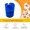 Fglmctsh The Original Microwave Popcorn Popper, Silicone Popcorn Maker Collapsible Bowl BPA -Free, Hot Air Popcorn Maker, No Oil Required (Blue, 1) view 4