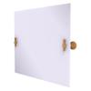 Allied Brass RW-93-GLY Frameless Landscape Rectangular Tilt Mirror with Beveled Edge, Golden Yellow view 1