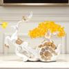 Crystal Tree Bonsai Feng Shui Money Tree Handmade Crystal Fortune Tree Home Decorations Crystal Fortune Tree Feng Shui Auspicious Tree Gift Tree Artificial Tree 9.84 Inch Crystal Quartz Lucky Tree Cha view 3