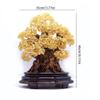 Crystal Tree Bonsai Feng Shui Money Tree Purple/Gold/Pink/Light Yellow Crystal Fortune Tree Home Office Decoration Crystal Fortune Tree Feng Shui Auspicious Tree Money Tree 19.68 inches Crystal Quartz view 2