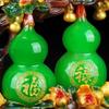 Crystal Tree Bonsai Feng Shui Money Tree Crystal Fortune Tree Double Gourd Feng Shui Tree Home Decorations Crystal Fortune Tree Gift Tree Fortune Tree (Red/Yellow/Green) Crystal Quartz Lucky Tree Chak view 3