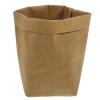 BESTOYARD 2pcs Bags for Planting Small Paper Bag Organizers Brown Paper for Leaves Refrigerator Containers Kraft Bags Plant Basket Paper Garden Ornament Container Decorations Washable view 1